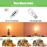 Outdoor Landscape Lighting LED 12V Low Voltage 2x/4x/6x T5 T10 1W 12V LED Wedge Base Light Bulbs Energy Saving Light Bulb