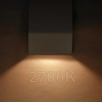 Outdoor Landscape Lighting LED 12V Low Voltage DLA06 6-Pack 2W Low Voltage 2700K/3000K Warm White Integrated LED Outdoor Deck Down Lights Package, 12V LED Step Patio Landscape Lights