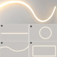 Outdoor Landscape Lighting LED 12V Low Voltage SC01 Black Silicone LED Channel with Flange Recessed Flexible Tube Cover 33ft/10M Roll