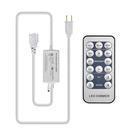 Outdoor Landscape Lighting LED 12V Low Voltage Line Voltage 110V Lights Dimmer Controller for LED Rope Light Wireless Dimmer RF Remote and Controller with Memory Function
