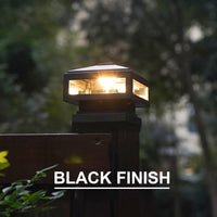 Outdoor Landscape Lighting LED 12V Low Voltage CPLA03 Modern 3000K 3W 12V AC Low Voltage Aluminum LED Post Cap Light for 4x4 or 6x6