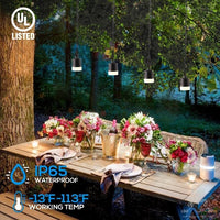 Outdoor Landscape Lighting LED 12V Low Voltage HLA01 Calvo Low Voltage Brass Yellow Cylinder Pendant 4.5W 2700K Integrated LED Aluminum Light Hanging Patio Light