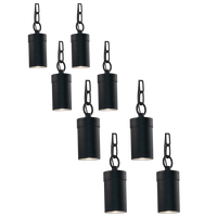 Outdoor Landscape Lighting LED 12V Low Voltage CD90 4x/8x/12x Package AC12V Low Voltage 3000K Warm White Integrated LED Philips Bulb Cylinder Pendant Light Hanging Spotlight 8 Pack