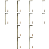 Outdoor Landscape Lighting LED 12V Low Voltage BPLP03 Aspen Brass Path Light 4x/8x/12x G4 2W Dimmable 2700K Package Low Voltage Outdoor Lighting 12 Pack Antique Brass