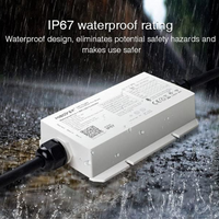 Outdoor Landscape Lighting LED 12V Low Voltage Miboxer WL5-WP LED Strip Light 5 in 1 Controller for 5050 3528 2835, IP67 Waterproof with Smartphone APP Control
