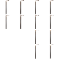 Outdoor Landscape Lighting LED 12V Low Voltage CDPS58 4x/8x/12x Package 3W Stainless Steel Directional Pathway Light LED Bollard Landscape Lighting Stainless Steel 12 Pack