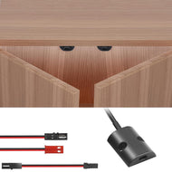 ID02 Door Operated Infrared Sensor Switch LED Automatic Controlling - Black / Single-door