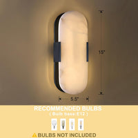 Outdoor Landscape Lighting LED 12V Low Voltage SCH12 Alabaster Marble 15