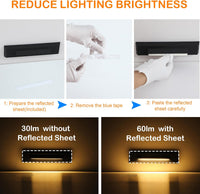 Outdoor Landscape Lighting LED 12V Low Voltage STLA07 6 Pack 12V Low Voltage 3CCT 2700K/4000K/6000K LED Aluminum Step Lights Outdoor, 2.5W Accent Lighting Fixtures