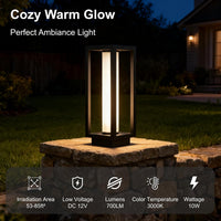 Outdoor Landscape Lighting LED 12V Low Voltage CPLA15 DC12V Low Voltage Integrated 10W 15
