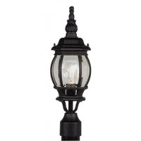 Outdoor Landscape Lighting LED 12V Low Voltage Frontenac Medium Base 1 Light Bulb Socket Small Outdoor Post Top Lantern 19.5