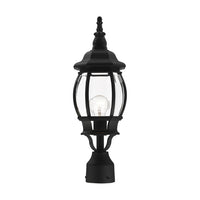 Outdoor Landscape Lighting LED 12V Low Voltage Frontenac Medium Base 1 Light Bulb Socket Small Outdoor Post Top Lantern 19.5