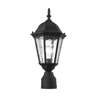 Outdoor Landscape Lighting LED 12V Low Voltage Hamilton Medium Base 1 Light Bulb Socket Small Outdoor Post Top Lantern 18