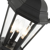 Outdoor Landscape Lighting LED 12V Low Voltage Hamilton Candelabra Base 3 Light Bulb Socket Medium Outdoor Post Top Lantern 21