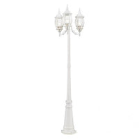 Outdoor Landscape Lighting LED 12V Low Voltage Frontenac Medium Base 3 Light Bulb Socket Outdoor 3 Head Post 84