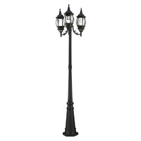 Outdoor Landscape Lighting LED 12V Low Voltage Frontenac Medium Base 3 Light Bulb Socket Outdoor 3 Head Post 84