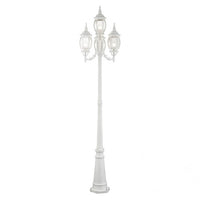 Outdoor Landscape Lighting LED 12V Low Voltage Frontenac Medium Base 4 Light Bulb Socket Outdoor 4 Head Post 93