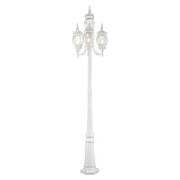 Outdoor Landscape Lighting LED 12V Low Voltage Frontenac Medium Base 4 Light Bulb Socket Outdoor 4 Head Post 93