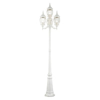 Outdoor Landscape Lighting LED 12V Low Voltage Frontenac Medium Base 4 Light Bulb Socket Outdoor 4 Head Post 93