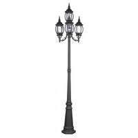 Outdoor Landscape Lighting LED 12V Low Voltage Frontenac Medium Base 4 Light Bulb Socket Outdoor 4 Head Post 93