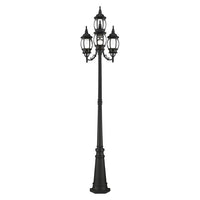 Outdoor Landscape Lighting LED 12V Low Voltage Frontenac Medium Base 4 Light Bulb Socket Outdoor 4 Head Post 93