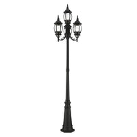Outdoor Landscape Lighting LED 12V Low Voltage Frontenac Medium Base 4 Light Bulb Socket Outdoor 4 Head Post 93