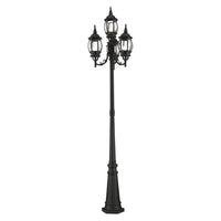 Outdoor Landscape Lighting LED 12V Low Voltage Frontenac Medium Base 4 Light Bulb Socket Outdoor 4 Head Post 93