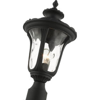 Outdoor Landscape Lighting LED 12V Low Voltage Oxford Medium Base 1 Light Bulb Socket Small Outdoor Post Top Lantern 15.5
