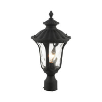 Outdoor Landscape Lighting LED 12V Low Voltage Oxford Medium Base 1 Light Bulb Socket Small Outdoor Post Top Lantern 15.5