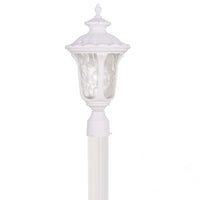 Outdoor Landscape Lighting LED 12V Low Voltage Oxford Medium Base 1 Light Bulb Socket Medium Outdoor Post Top Lantern 19