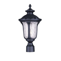 Outdoor Landscape Lighting LED 12V Low Voltage Oxford Medium Base 1 Light Bulb Socket Medium Outdoor Post Top Lantern 19
