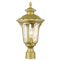 Outdoor Landscape Lighting LED 12V Low Voltage Oxford Medium Base 1 Light Bulb Socket Medium Outdoor Post Top Lantern 19