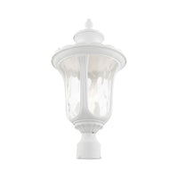 Outdoor Landscape Lighting LED 12V Low Voltage Oxford Candelabra Base 3 Light Bulb Socket Large Outdoor Post Top Lantern 22