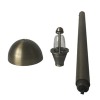 Outdoor Landscape Lighting LED 12V Low Voltage PLB18 Brass LED Mini Globe Lamp Ready 12V Low Voltage Pathway Outdoor Landscape Lighting Fixture G4 Socket