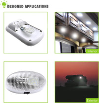 Outdoor Landscape Lighting LED 12V Low Voltage BA15S 3W Rotating LED Capsule DC10-30V Warm White Energy Efficient 1141/1156 Base Light Bulb Package