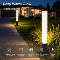 Outdoor Landscape Lighting LED 12V Low Voltage CPLA14 DC12V Low Voltage Integrated 28W 32