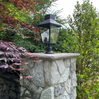 Outdoor Landscape Lighting LED 12V Low Voltage Dumont 3 Light Outdoor Post Light 12