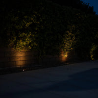 Outdoor Landscape Lighting LED 12V Low Voltage UNBP02 Stelvio Cast Brass In-Ground Well Light Low Voltage Landscape Lighting
