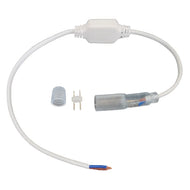 RL100 Luces de cuerda LED de bajo voltaje 50 pies para exteriores IP65 3000K, 5000K, multicolor RGB, rosa, púrpura, rojo, amarillo, azul, verde  - DC-to-AC Converter for AC Transformers (50W Max)