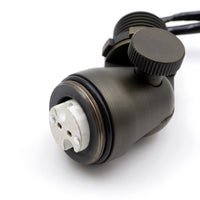 Outdoor Landscape Lighting LED 12V Low Voltage AL14B MR8 Low Voltage Mini Brass Adjustable Directional Spot Light Outdoor Landscape Lighting