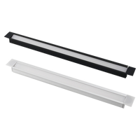 Outdoor Landscape Lighting LED 12V Low Voltage AP42 8 ft Aluminum Channel 0.78″ (W) x .0.45″ (H) for LED Strip Light with Cover and End Caps | 25 Pack