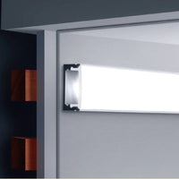 Outdoor Landscape Lighting LED 12V Low Voltage BN252 Rectangular Surface Mounted 8 ft Aluminum Channel 10 Pack for 0.43
