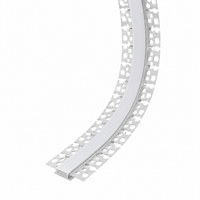 Outdoor Landscape Lighting LED 12V Low Voltage BN5616 Plaster In 8 ft Bendable Aluminum Channel 2.04