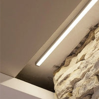 Outdoor Landscape Lighting LED 12V Low Voltage BN253 Square Surface Mounted 8 ft Aluminum Channel 10 Pack for 0.49