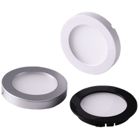 Outdoor Landscape Lighting LED 12V Low Voltage CB07 4x/8x/12x Package Round 1.8W DC12V Low Voltage LED Dimmable Cast Aluminum Recessed Cabinet Puck Light Down Lighting Fixture