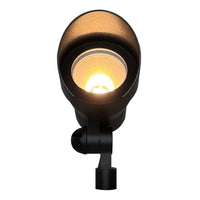 Outdoor Landscape Lighting LED 12V Low Voltage CD45 Black 3000K Warm White Integrated LED 12V Low Voltage Directional Up Light Outdoor Aluminum Spotlight
