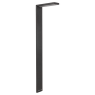 CDPS58 3W Stainless Steel Directional 12V Low Voltage Pathway Light LED Bollard Landscape Lighting - Black