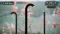 Outdoor Landscape Lighting LED 12V Low Voltage CDPA61 5W LED Bollard Path Light Low Voltage Outdoor Landscape Lighting