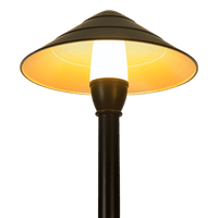 Outdoor Landscape Lighting LED 12V Low Voltage CDPA65 4x/8x/12x Package 3W Beaded Swivel Hat 3000K Warm White Integrated LED 12V Low Voltage Aluminum Path Light