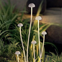 Outdoor Landscape Lighting LED 12V Low Voltage CDPA71 4x/8x/12x Package Mushroom Aluminum 3000K Warm White Integrated LED 12V Low Voltage Path Light